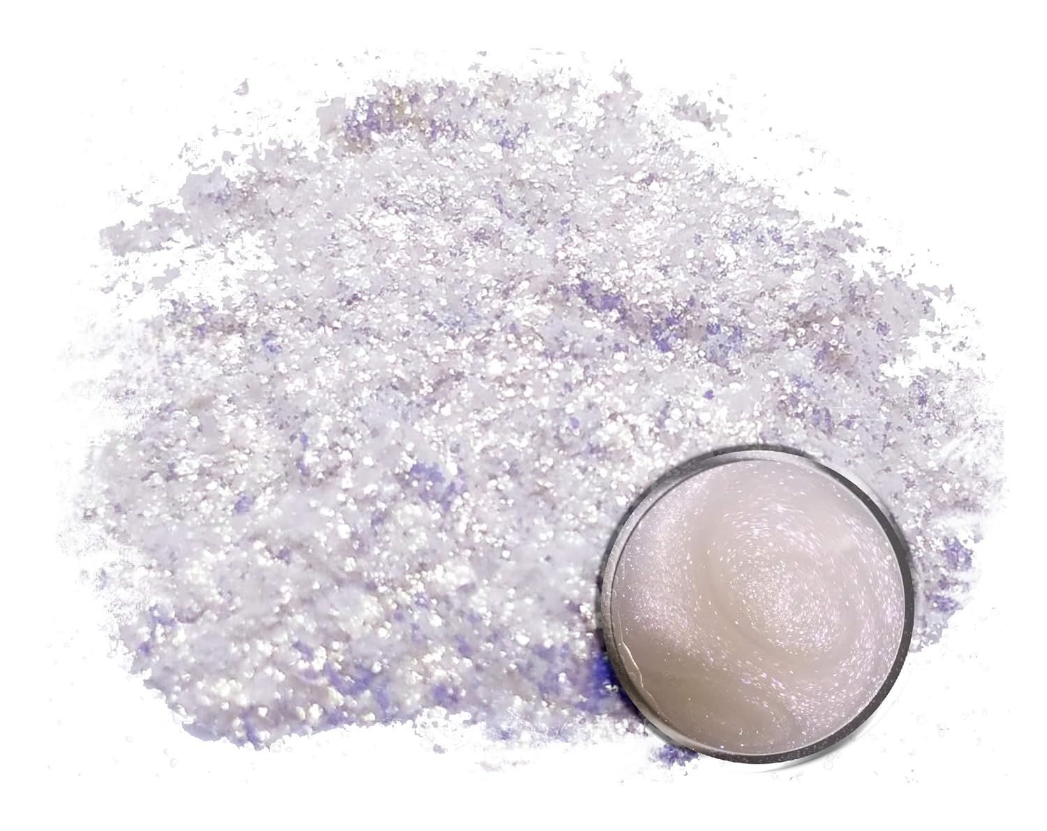 Pigmento en polvo de mica “Glimmer Ghost Blue” Aditivo multiuso para arte y manualidades que puedes hacer tú mismo  Trabajo de la madera, bombas de