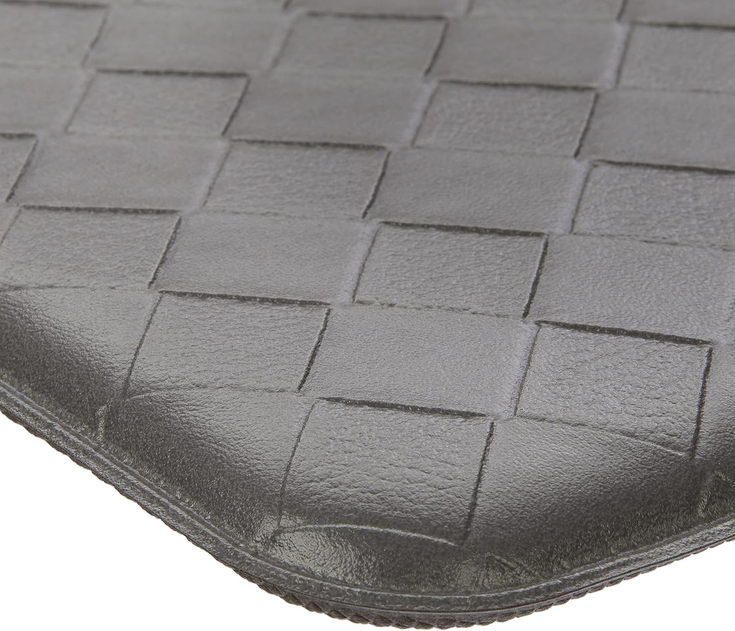 Chef Gear – Tapete de cocina antifatiga, diseño de tejido de cesta, acolchado cómodo tapete de chef para alivio de pie y soporte, antideslizante,