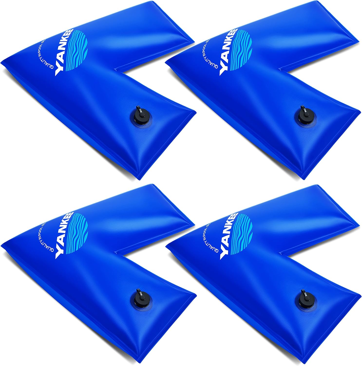 Yankee – Pesas para piscina  Tubos de agua de esquina  Bolsas de agua de piscina para cubiertas de piscina rect en el suelo  Pesos de cubierta de