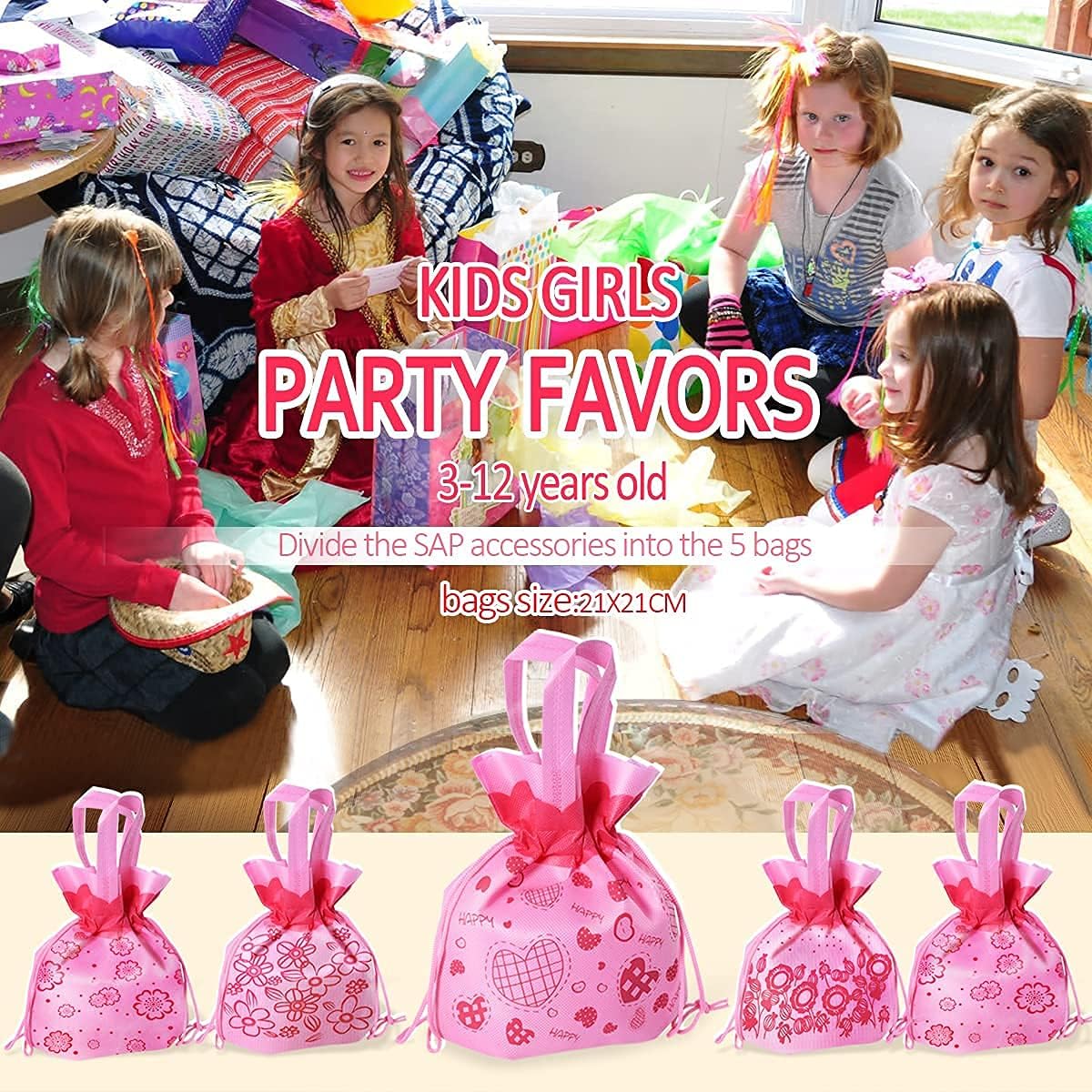 Suministros de fiesta de spa para niñas, regalos de fiesta de spa, mini kit para niños, múltiples suministros de fiesta de cumpleaños, herramienta