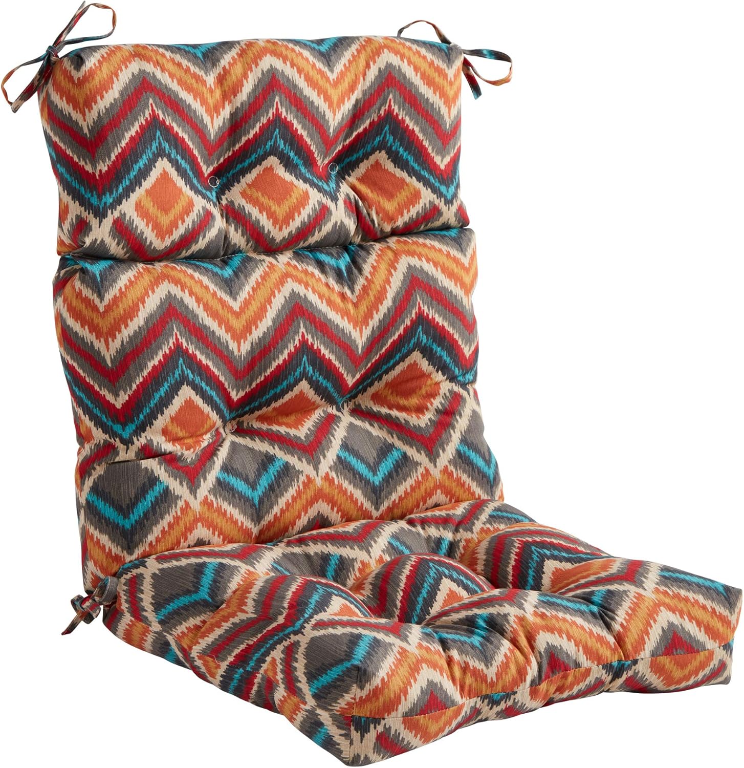 Greendale Home Fashions – Cojín para asiento y respaldo de silla de exterior