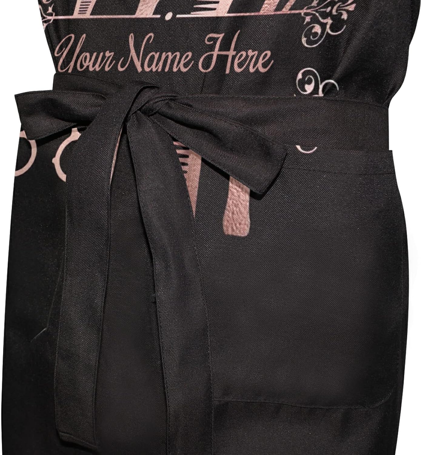 CHIFIGNO Delantal unisex personalizado para peluqueros  bata ajustable para estilista  Regalos personalizados