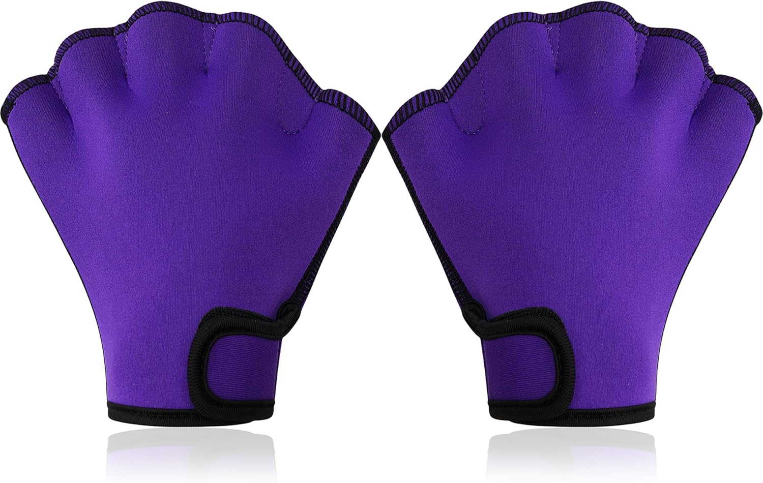 Guantes de natación con malla acuática  Aumenta el fitness y el entrenamiento, remos de resistencia para hombres, mujeres y niños  Mejora la