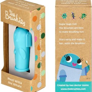 The Brushies Willa The Whale – Cepillo de dientes para niños pequeños, artículo dental, cuidado de dientes y encías juveniles, edades de 4 semanas a The Brushies Willa The Whale – Cepillo de dientes para niños pequeños, artículo dental, cuidado de dientes y encías juveniles, edades de 4 semanas a