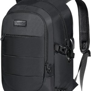 Tzowla Mochila antirrobo de 35 litros con puerto de carga USB para portátil Tzowla Mochila antirrobo de 35 litros con puerto de carga USB para portátil