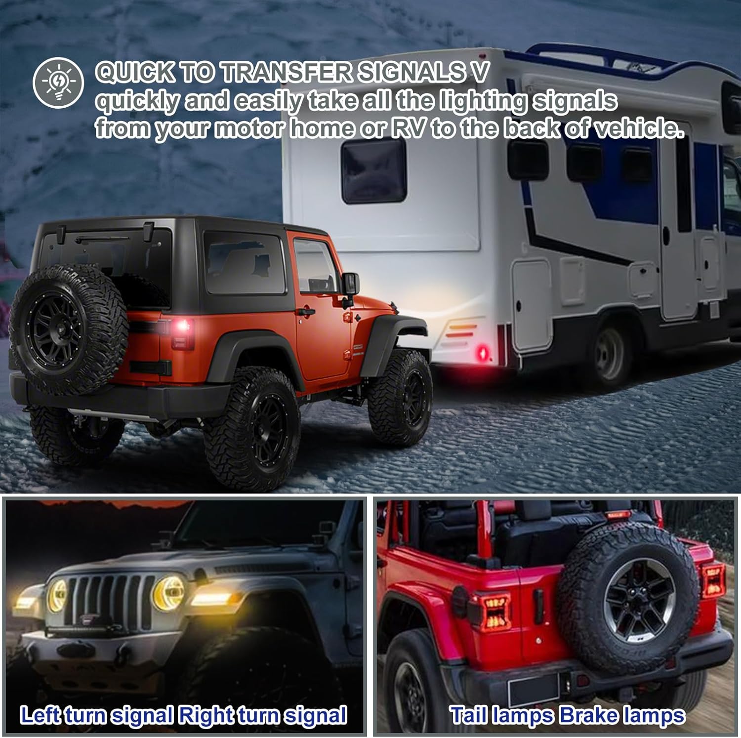 BX88368 Cableado de luz Blue Ox EZ – Kit de arnés de cableado de remolque para Jeep Willys 2021-2023 Wrangler JL 2018-2023 y Gladiator 2020-2023 Kit