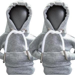 Sudadera con capucha para palanca de cambios de automóvil, 2 unidades, sudadera con capucha divertida para cambio de marchas, accesorios interiores Sudadera con capucha para palanca de cambios de automóvil, 2 unidades, sudadera con capucha divertida para cambio de marchas, accesorios interiores