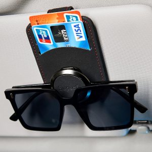 Soporte universal para lentes de sol para lentes de sol de automóvil, soporte para visera de automóvil para almacenamiento de múltiples gafas, clip Soporte universal para lentes de sol para lentes de sol de automóvil, soporte para visera de automóvil para almacenamiento de múltiples gafas, clip