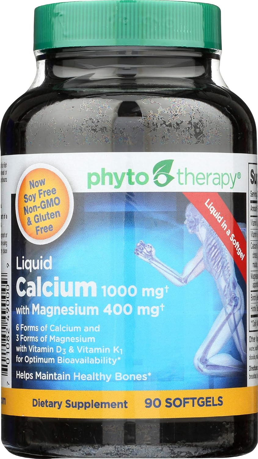 Phyto-Therapy Calcio líquido, 1000 mg, 90 unidades