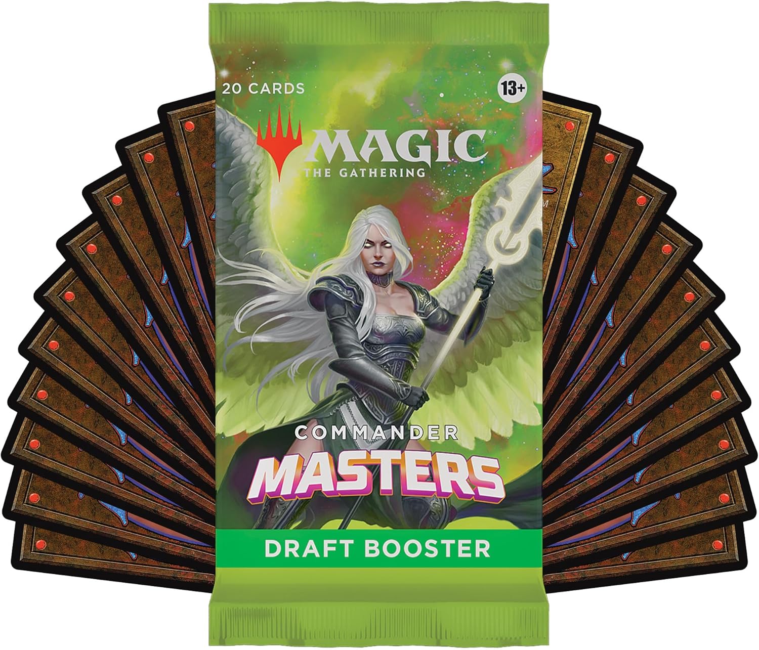 Magic The Gathering Commander Masters Draft Booster Box – 24 paquetes (480 tarjetas)