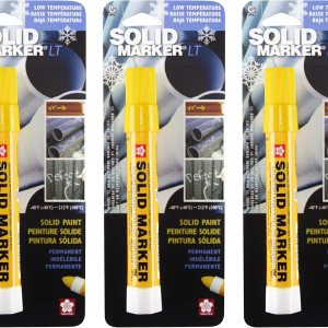 SAKURA Marcadores de pintura sólida con punta giratoria Rotuladores permanentes de baja temperatura Marcador de ventana, madera y vidrio Pintura SAKURA Marcadores de pintura sólida con punta giratoria Rotuladores permanentes de baja temperatura Marcador de ventana, madera y vidrio Pintura