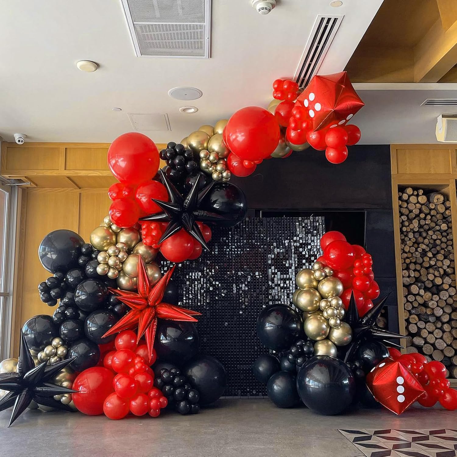 80 globos negros de 12 pulgadas, globos de látex negros para cumpleaños, graduación, baby shower, día del padre, boda, Halloween, decoración de