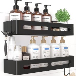 Sakugi Organizador de ducha adhesivo XL, estantes de ducha inoxidables para ducha interior, estante de ducha de acero inoxidable para baño, Sakugi Organizador de ducha adhesivo XL, estantes de ducha inoxidables para ducha interior, estante de ducha de acero inoxidable para baño,