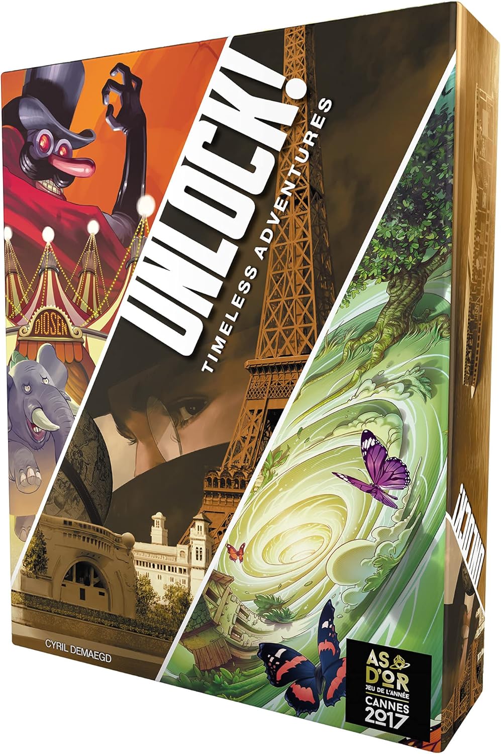 Desbloquear! Juego de cartas de aventuras atemporales  Juegos de Escape Room para adultos y niños  Juegos de misterio para noche de juegos