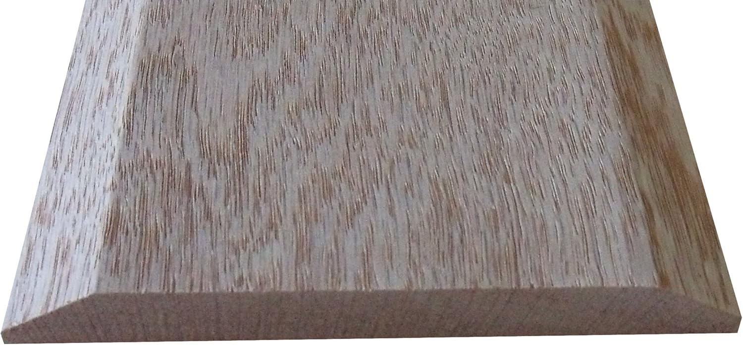 ADA Umbral interior de madera maciza de 12 pulgada en roble rojo (3 12 pulgadas x 48 pulgadas)