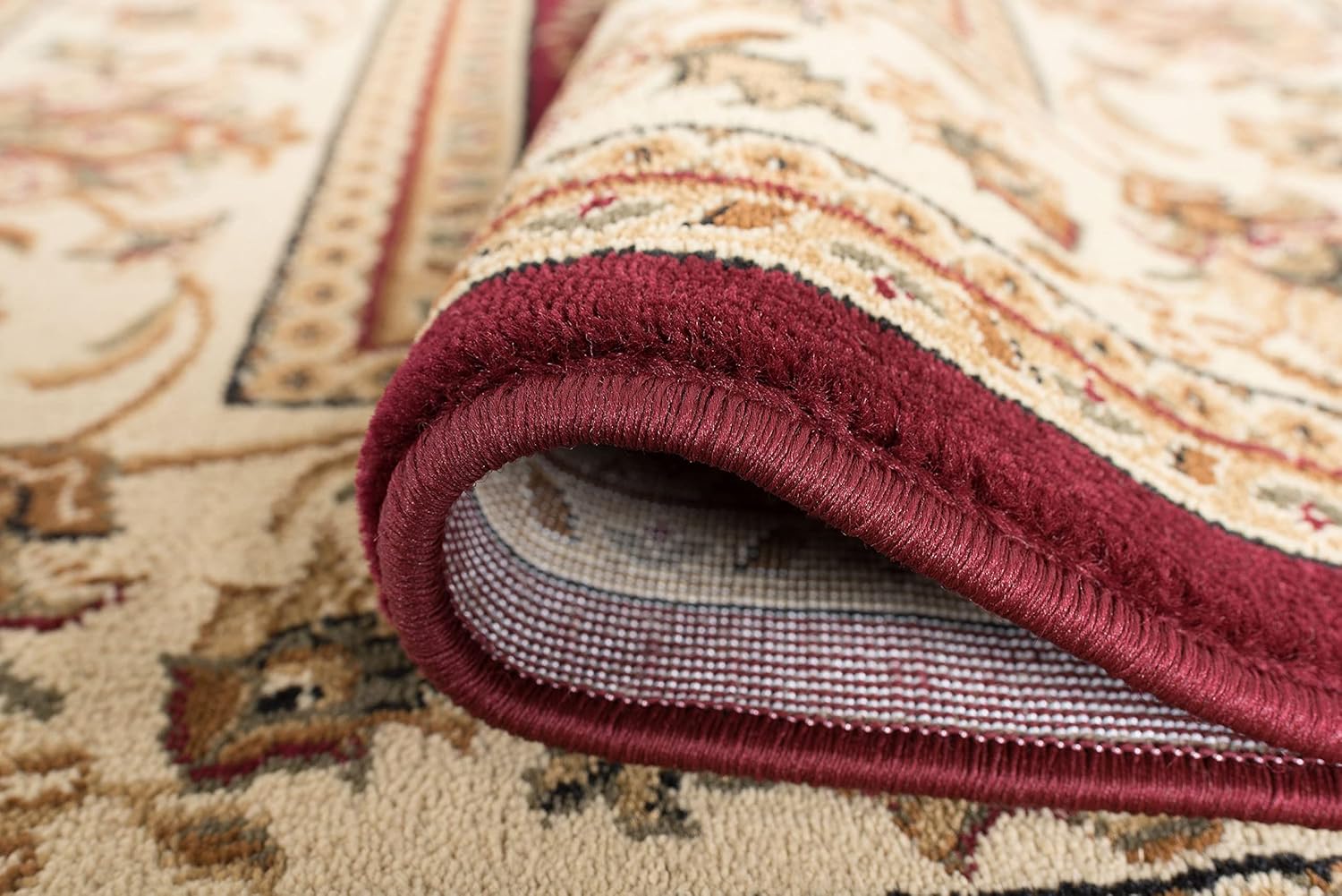 Alfombra de área de 11 x 15 para sala de estar, comedor, dormitorio, entrada, alfombras para sala de estar, tradicional, oriental, interior, rojo 10