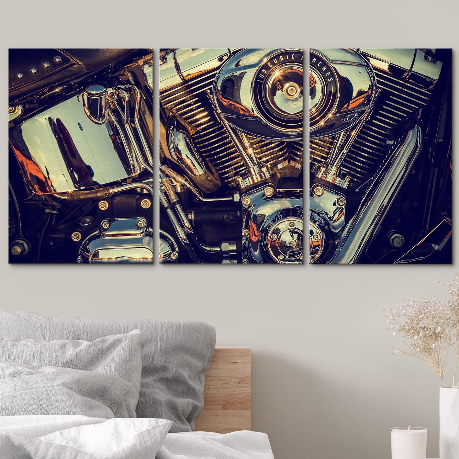 3 paneles de lienzos para pared wall26