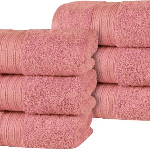 Superior Juego de 6 toallas de mano de algodón, esenciales para el hogar, secado rápido, accesorios de baño de lujo, toallas básicas suaves y Superior Juego de 6 toallas de mano de algodón, esenciales para el hogar, secado rápido, accesorios de baño de lujo, toallas básicas suaves y