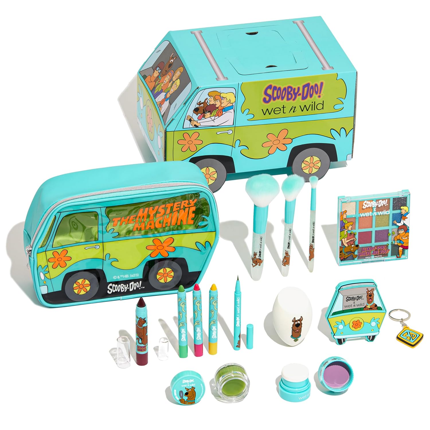wet n wild Scooby Doo Limited Edition PR Box – Set de maquillaje con pinceles y paletas
