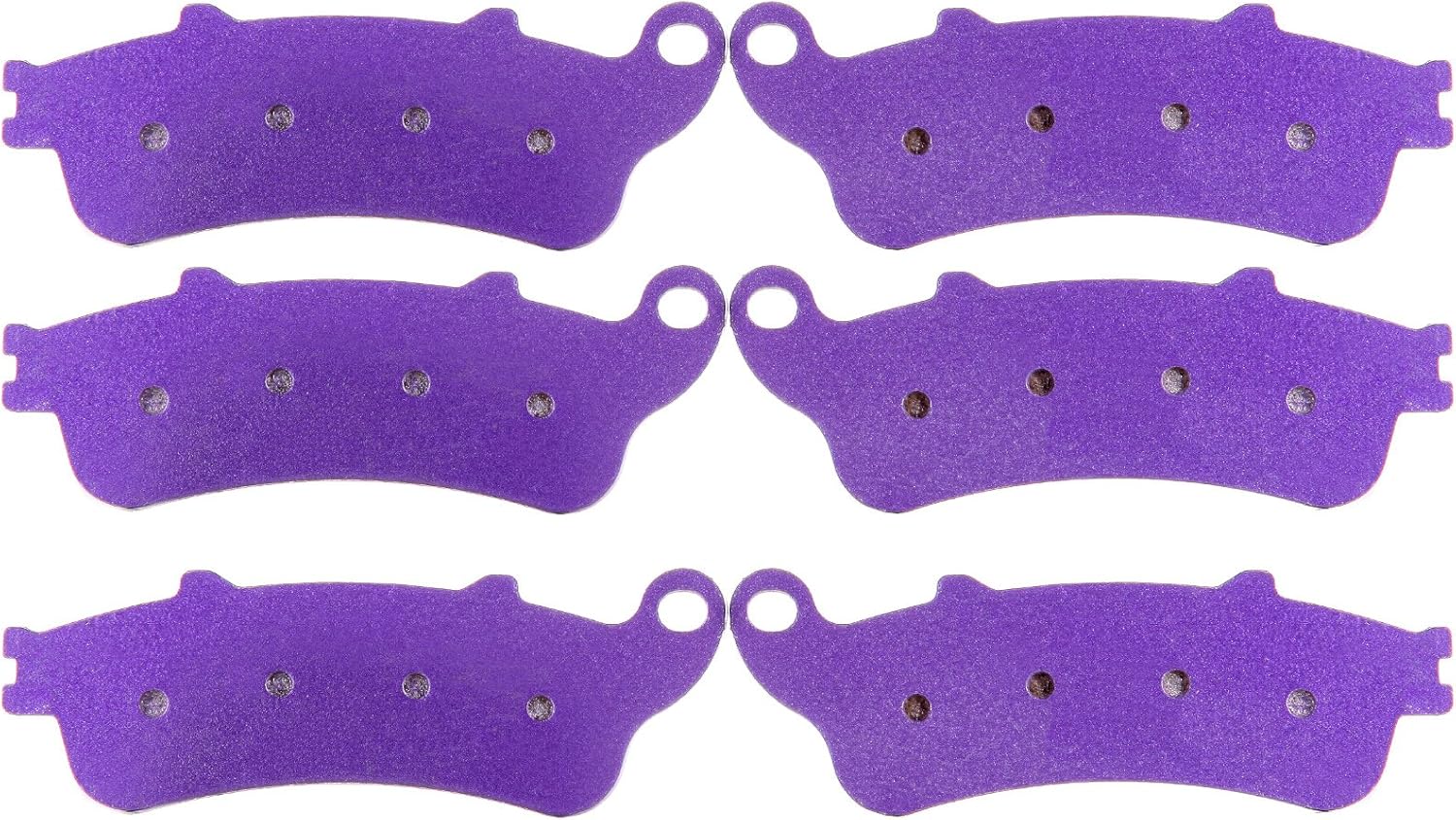 Pastillas de freno de fibra de carbono FA261 3 pares de pastillas de freno para Vision Tour 2008-2014, para ST1300 2003-2010, para Vision 8-Ball