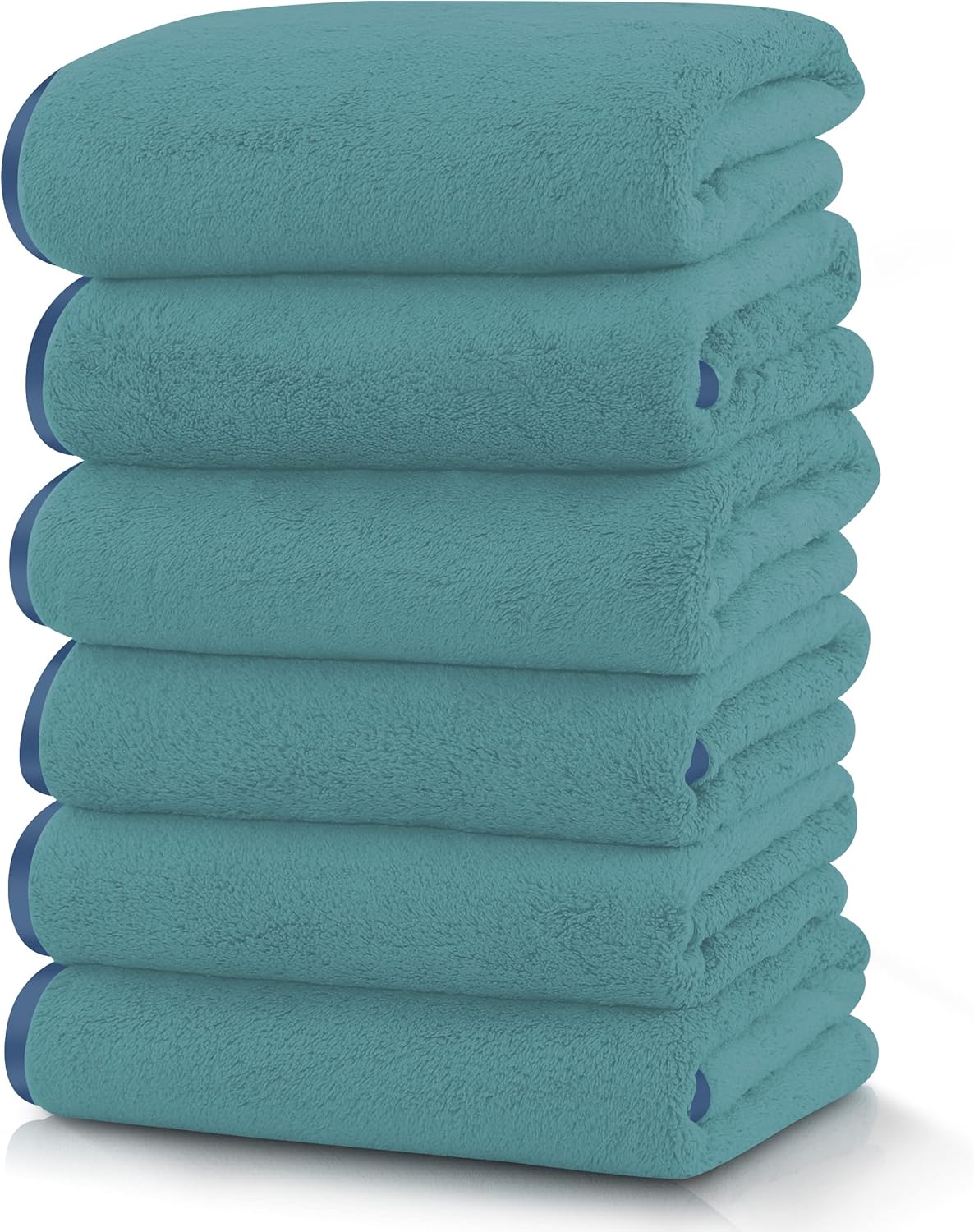 Toallas de mano para baño con dobladillo de seda, secado rápido, toalla absorbente de microfibra ultrasuave para baño, fitness, gimnasio, ducha,