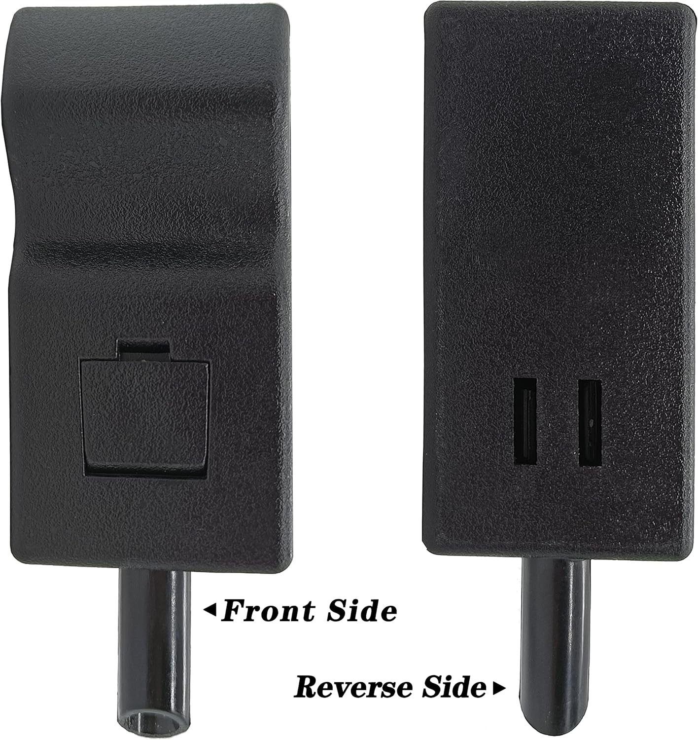 Rldym Perilla de bloqueo de puerta lateral delantera o trasera interior 15844616 para Chevy GMC, Silverado Sierra 2007-2013, 1584-4616 2 unidades