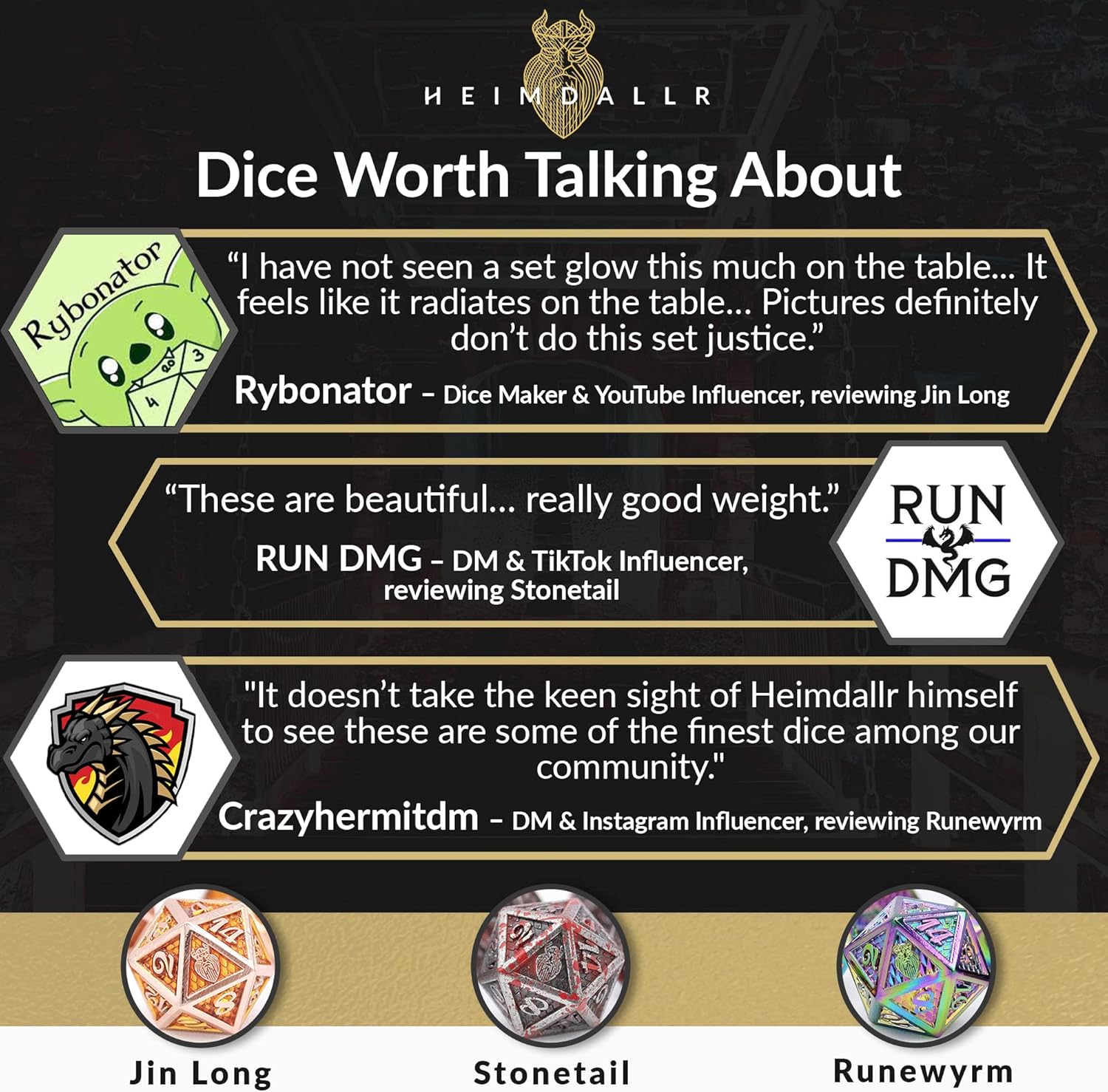 Juego de dados de metal DND, 7 piezas, juego de dados de metal indestructibles con bolsa de dados juego de dados D&D (juego de dados de mazmorras y