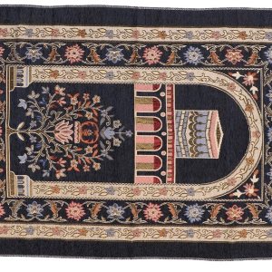 Zerodis Alfombra de oración islámica turca, alfombra de oración musulmana islámica, estilo étnico, moderna alfombra de oración intrincada, alfombra Zerodis Alfombra de oración islámica turca, alfombra de oración musulmana islámica, estilo étnico, moderna alfombra de oración intrincada, alfombra