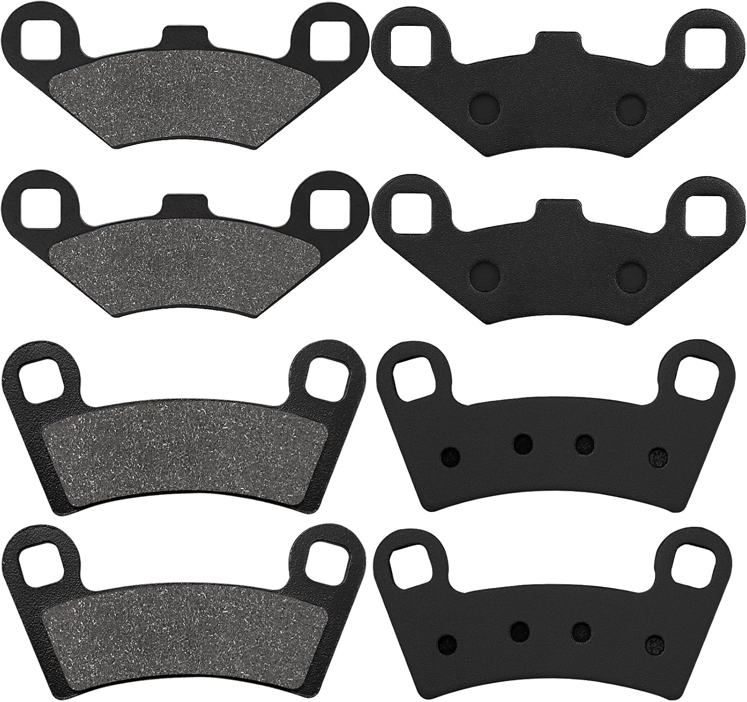 SOLLON Pastillas de freno delanteras y traseras para Polaris RZR 800 2008-2014 RZR S 800 RZR 800S 2009-2014 RZR 570 2012-2015