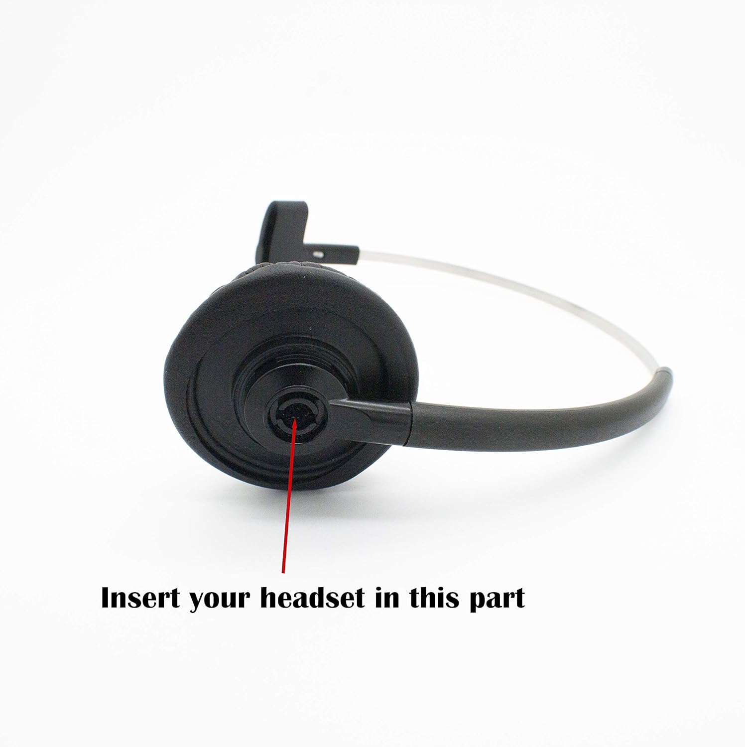 Diadema estándar 84605-01, piezas de repuesto de repuesto de alta calidad compatibles con Plantronics Savi CS540 W740 W745 W440 W740 W740-M (diadema