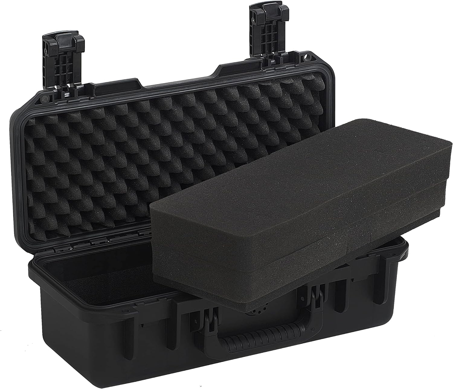 MEIJIA Funda rígida y compacta impermeable de alta calidad para cámara con espuma de ajuste personalizable, protección completa con diseño ligero y