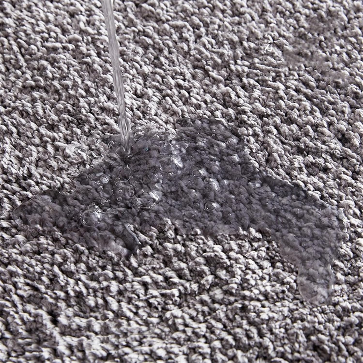 Alfombra de baño curvada, 16 x 39 pulgadas, antideslizante, de microfibra, suave, absorbente, esponjosa, lavable, alfombra de baño para bañera