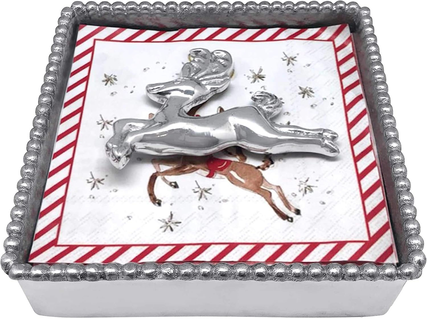 MARIPOSA Servilleteros navideños Leaping Reindeer (2680-C)
