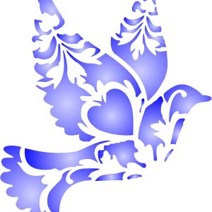 Plantilla decorativa para pájaros, 6 x 7 pulgadas (M)  Plantillas decorativas estilizadas de animales salvajes y pájaros para plantilla de pintura Plantilla decorativa para pájaros, 6 x 7 pulgadas (M)  Plantillas decorativas estilizadas de animales salvajes y pájaros para plantilla de pintura