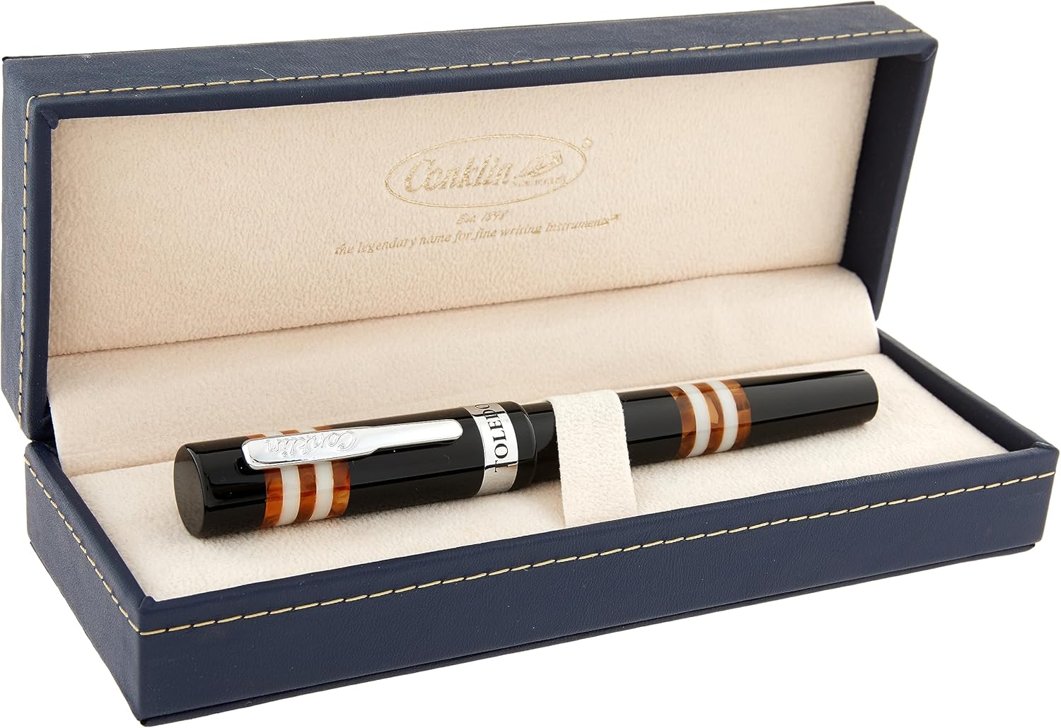 Conklin Pluma estilográfica Toledo Naranja – EF