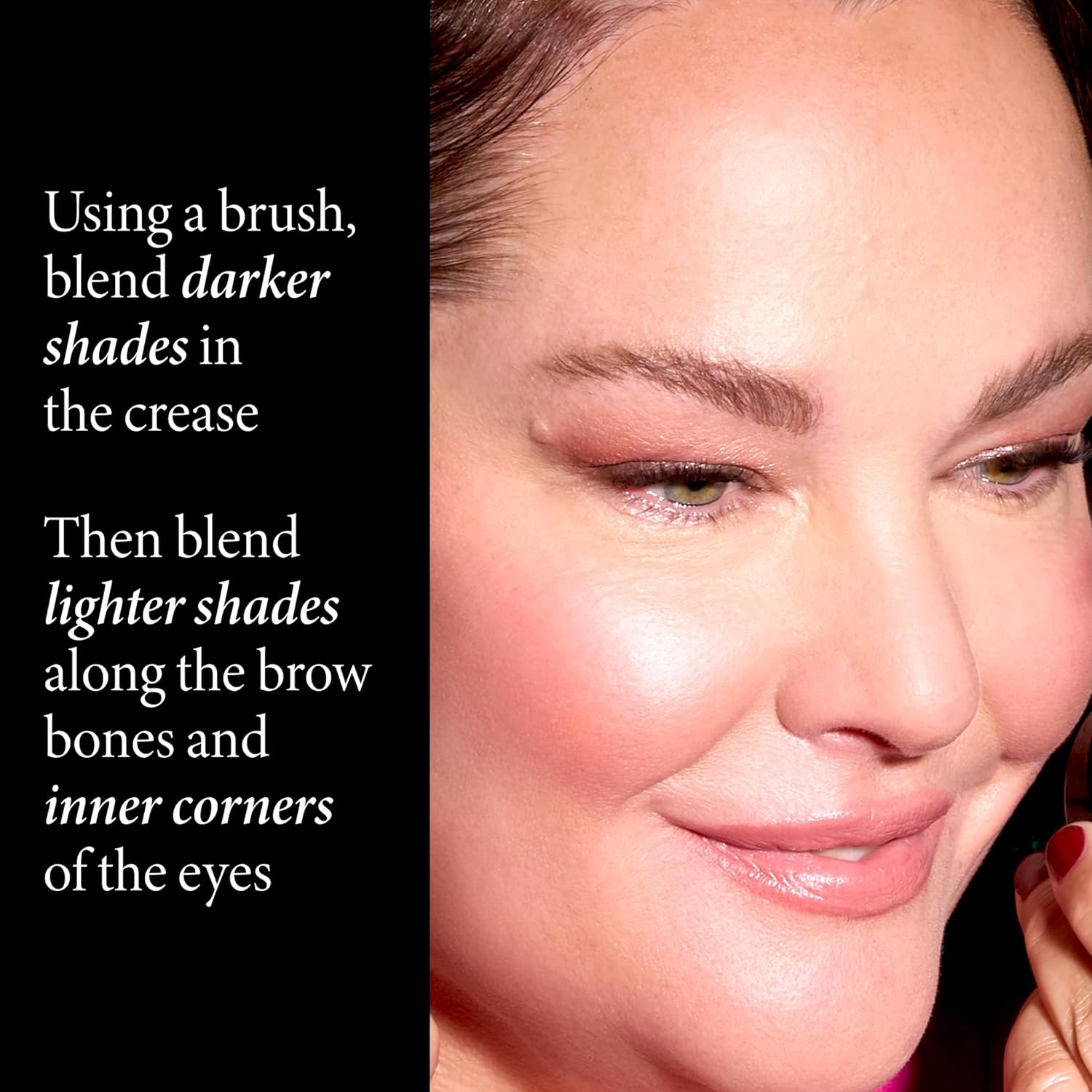 LAURA GELLER NEW YORK Sombra de ojos horneada, crema de mantequilla rosa  A prueba de arrugas y manchas  4 sombras de ojos pigmentadas de aspecto