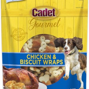Cadet Envolturas gourmet de galletas envueltas en pollo para perros, 14 onzas Cadet Envolturas gourmet de galletas envueltas en pollo para perros, 14 onzas