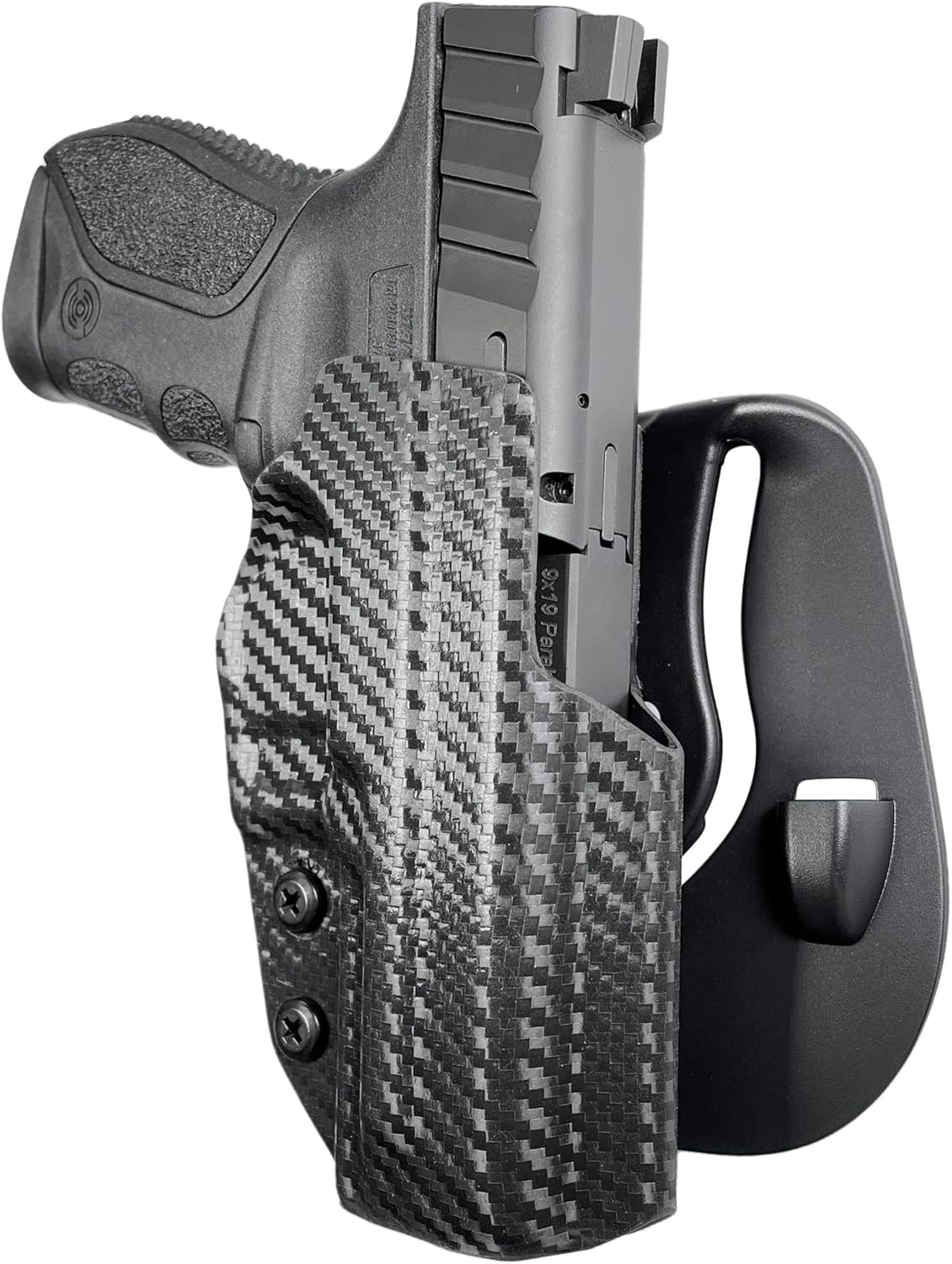 Funda de paleta negra Scorpion Gear OWB para Stoeger STR-9