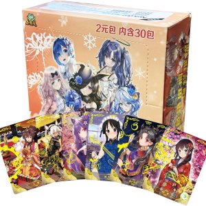 Goddess Story Cards Booster Box Official Anime TCG CCG Coleccionable, paquete de 30 paquetes 6 cartaspaquete (180 cartas) Goddess Story Cards Booster Box Official Anime TCG CCG Coleccionable, paquete de 30 paquetes 6 cartaspaquete (180 cartas)