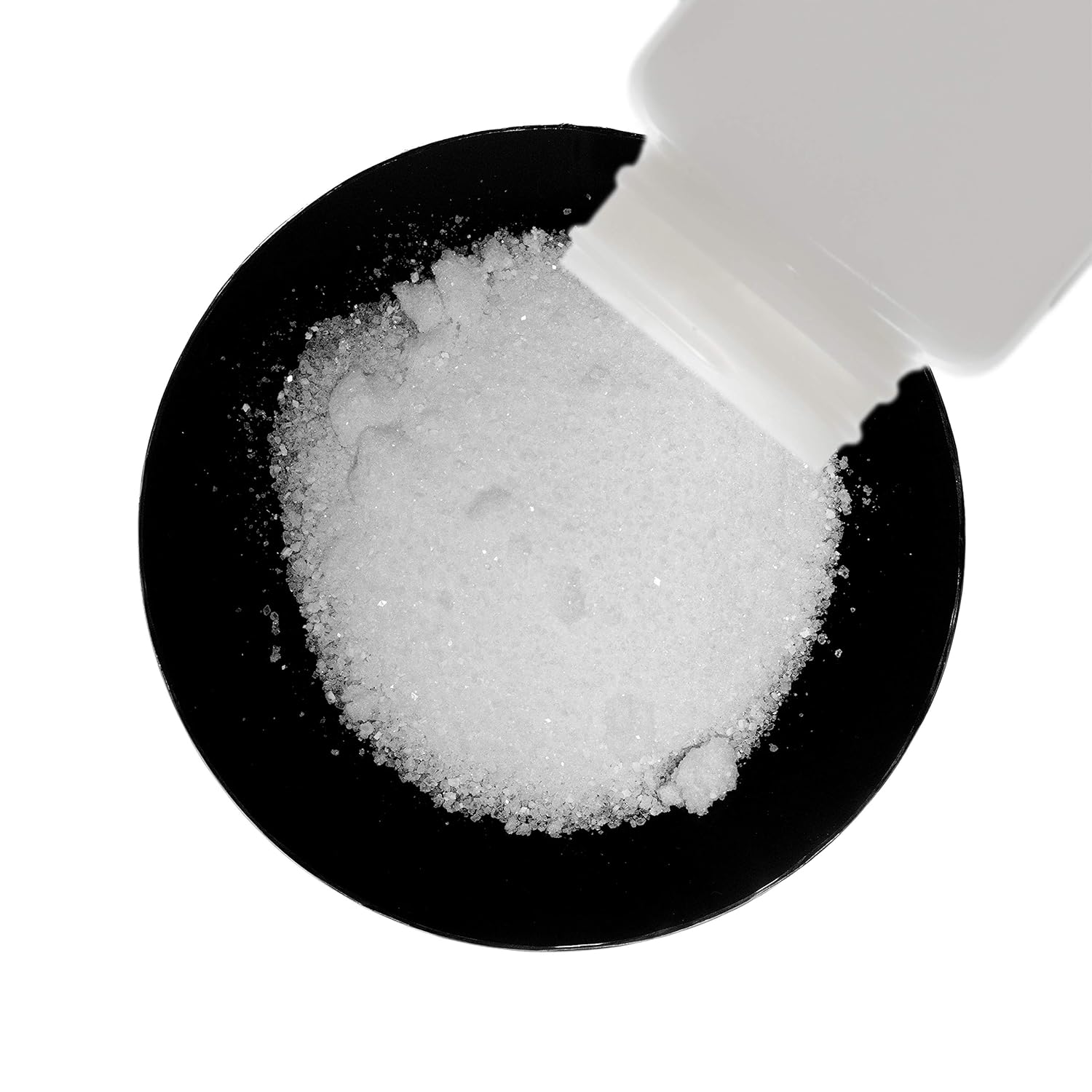 Sacarina de sodio C7H4O3NSNa.2H2O 99.9% USP Cristales de grado alimenticio 1.5 Lb en tres botellas