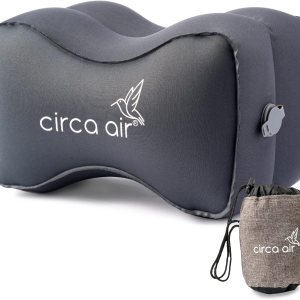 Circa Air Almohada de rodilla inflable para dormir de lado, almohada de rodilla de viaje entre las piernas para dormir, almohada ortopédica para Circa Air Almohada de rodilla inflable para dormir de lado, almohada de rodilla de viaje entre las piernas para dormir, almohada ortopédica para