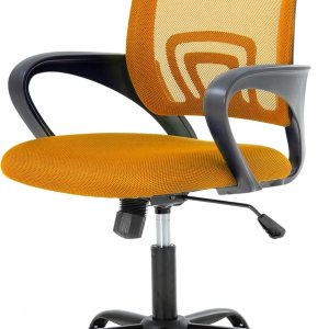 PayLessHere Silla de oficina para computadora, ergonómica, silla de escritorio barata, ajustable, cómoda, con respaldo medio, silla giratoria con PayLessHere Silla de oficina para computadora, ergonómica, silla de escritorio barata, ajustable, cómoda, con respaldo medio, silla giratoria con