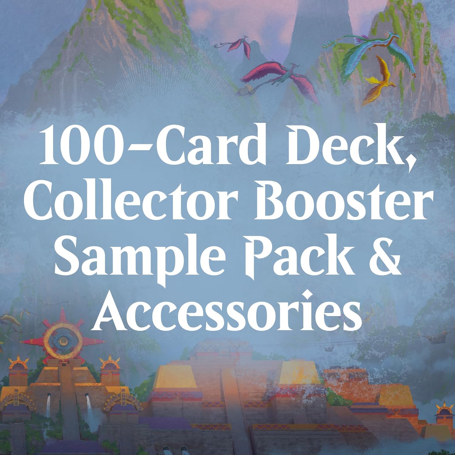 Magic The Gathering The Lost Caverns of Ixalan Commander Deck – Explorers of The Deep (mazo de 100 cartas, paquete de muestra de coleccionista de 2