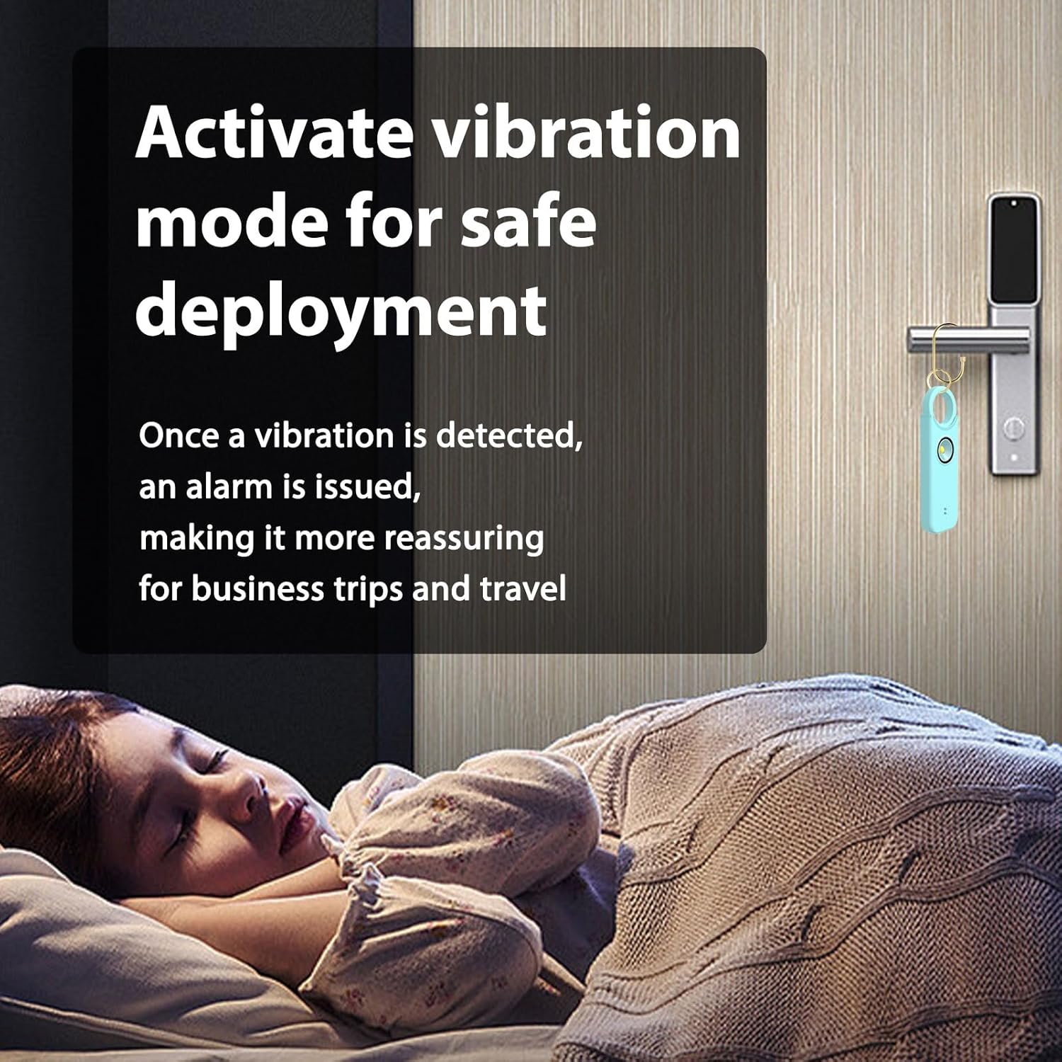 ARPHTYL Llavero de autodefensa para mujeres, alarma de seguridad personal, dispositivos de protección de sirena de seguridad recargable, botones de
