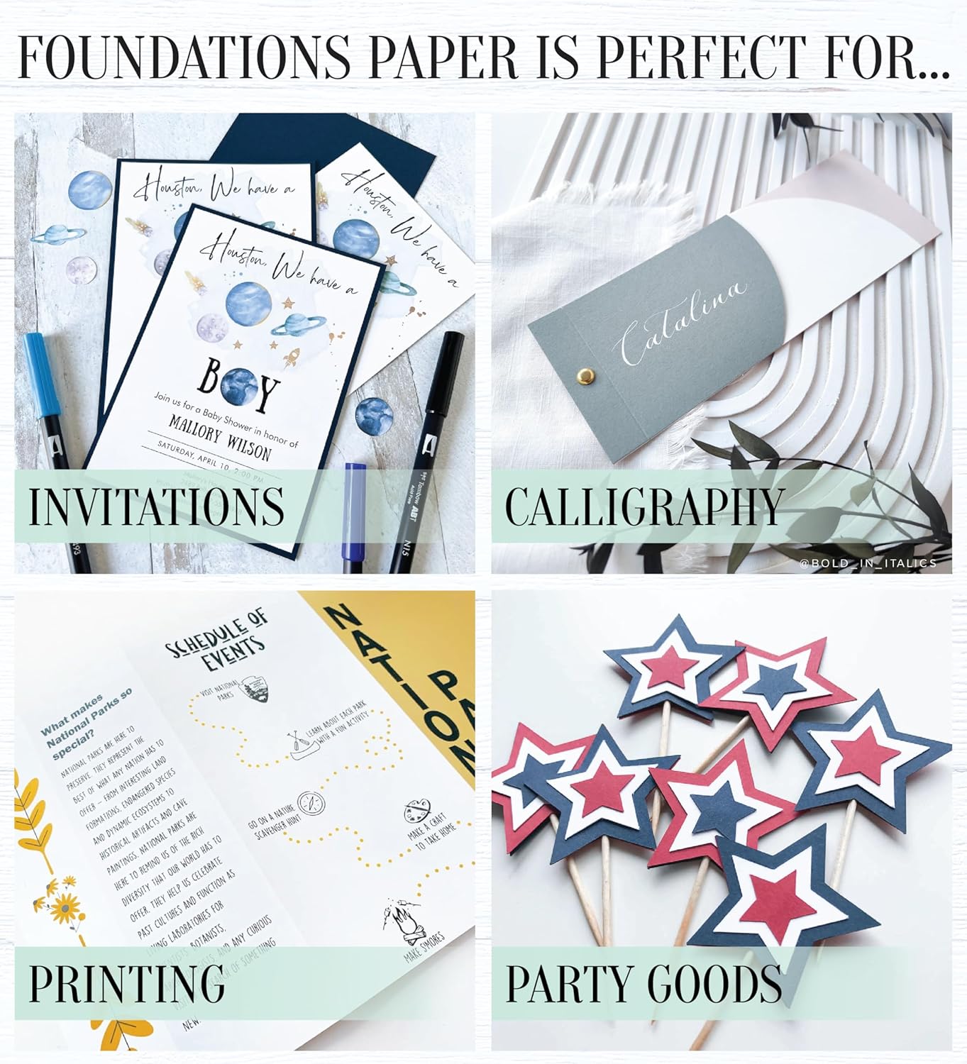 Cardstock Warehouse Foundations Barely Gray – 12 x 12 pulgadas – 100 libras  9.52 ozm, papel de cartulina 100% reciclado, 25 hojas