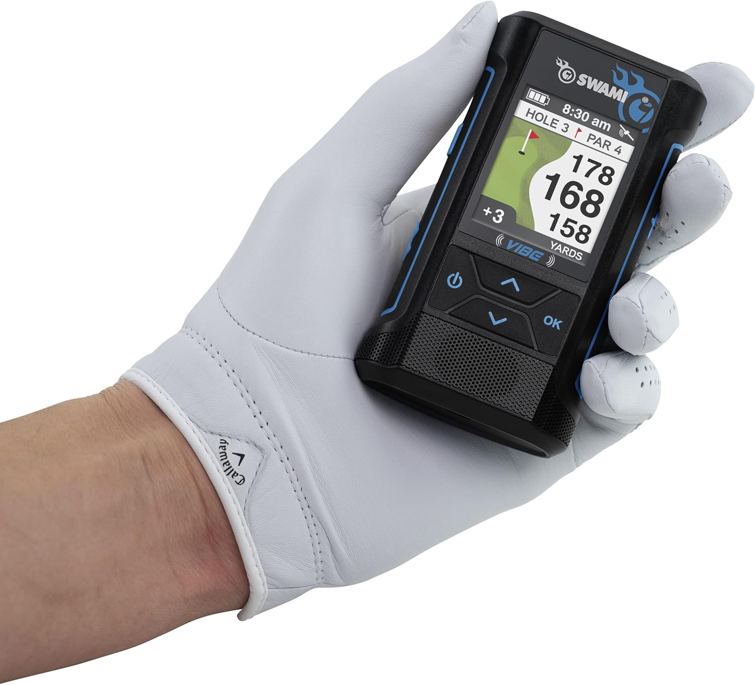 Swami Vibe Golf GPS – Combo de altavoz Bluetooth GPS para golf