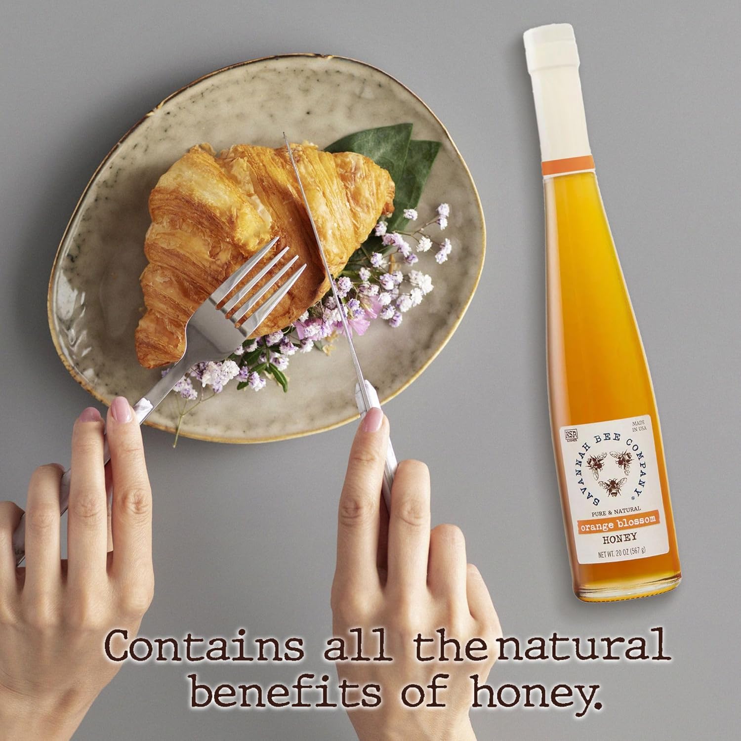 Savannah Bee Company Miel – Miel pura, natural y cruda – Miel premium