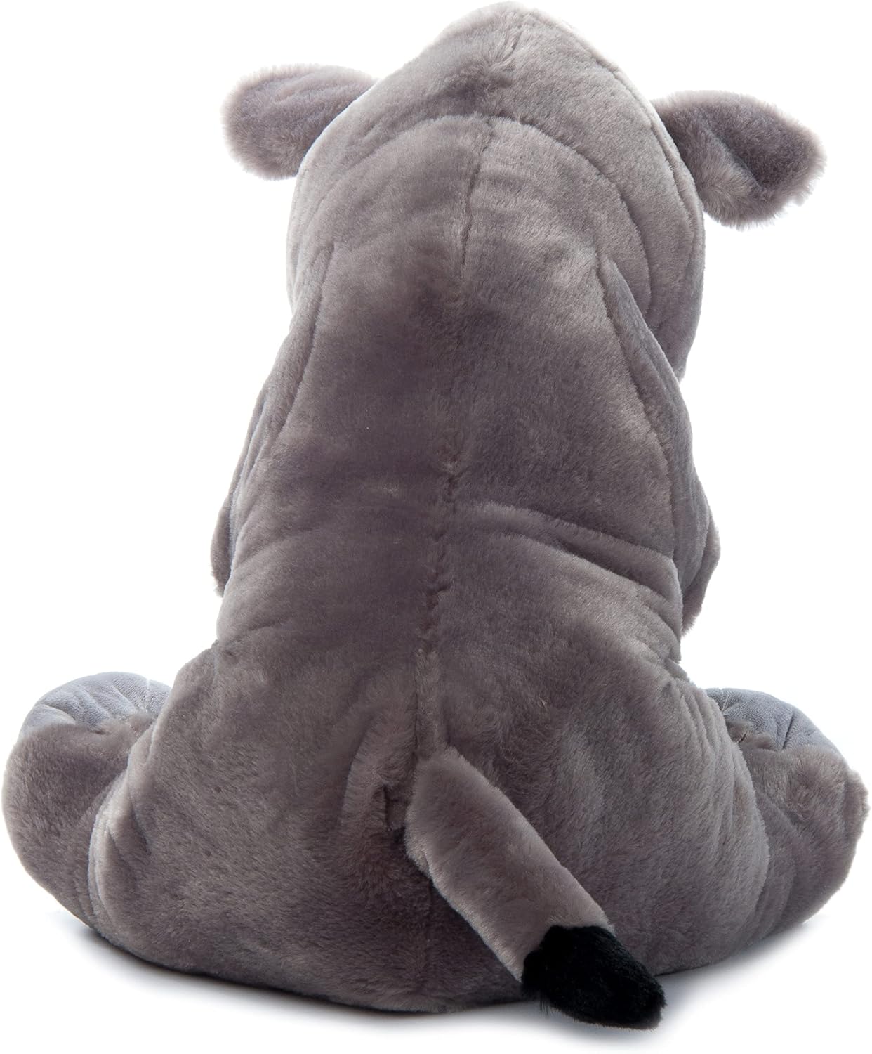 The Petting Zoo Rinoceronte de peluche, regalos para niños, animales salvajes del zoológico Onez, juguete de peluche jumbo de rinoceronte del sur de