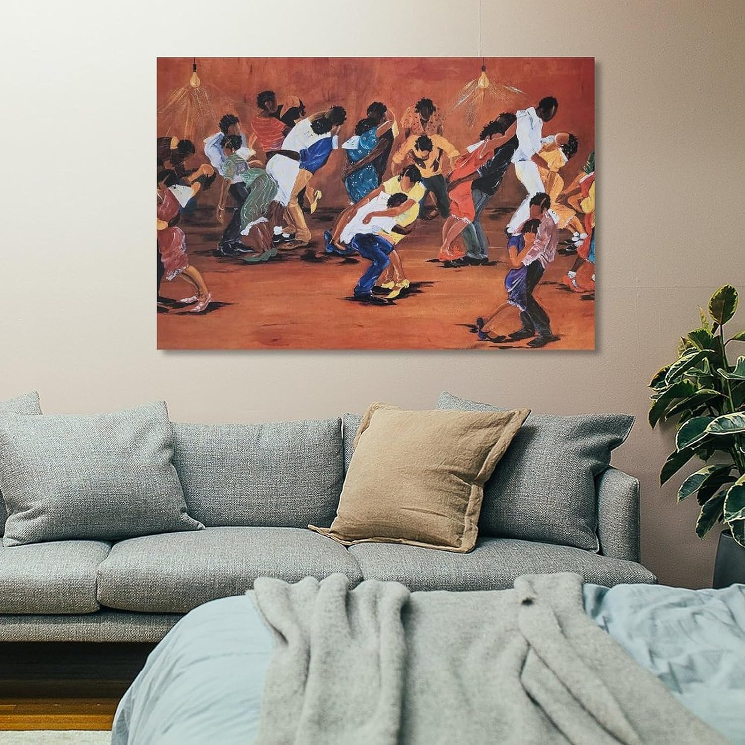 Ilustradora Annie Lee – Lienzo decorativo para pared, impresión de imagen de maratón de baile, póster de decoración de habitación, idea de regalo,