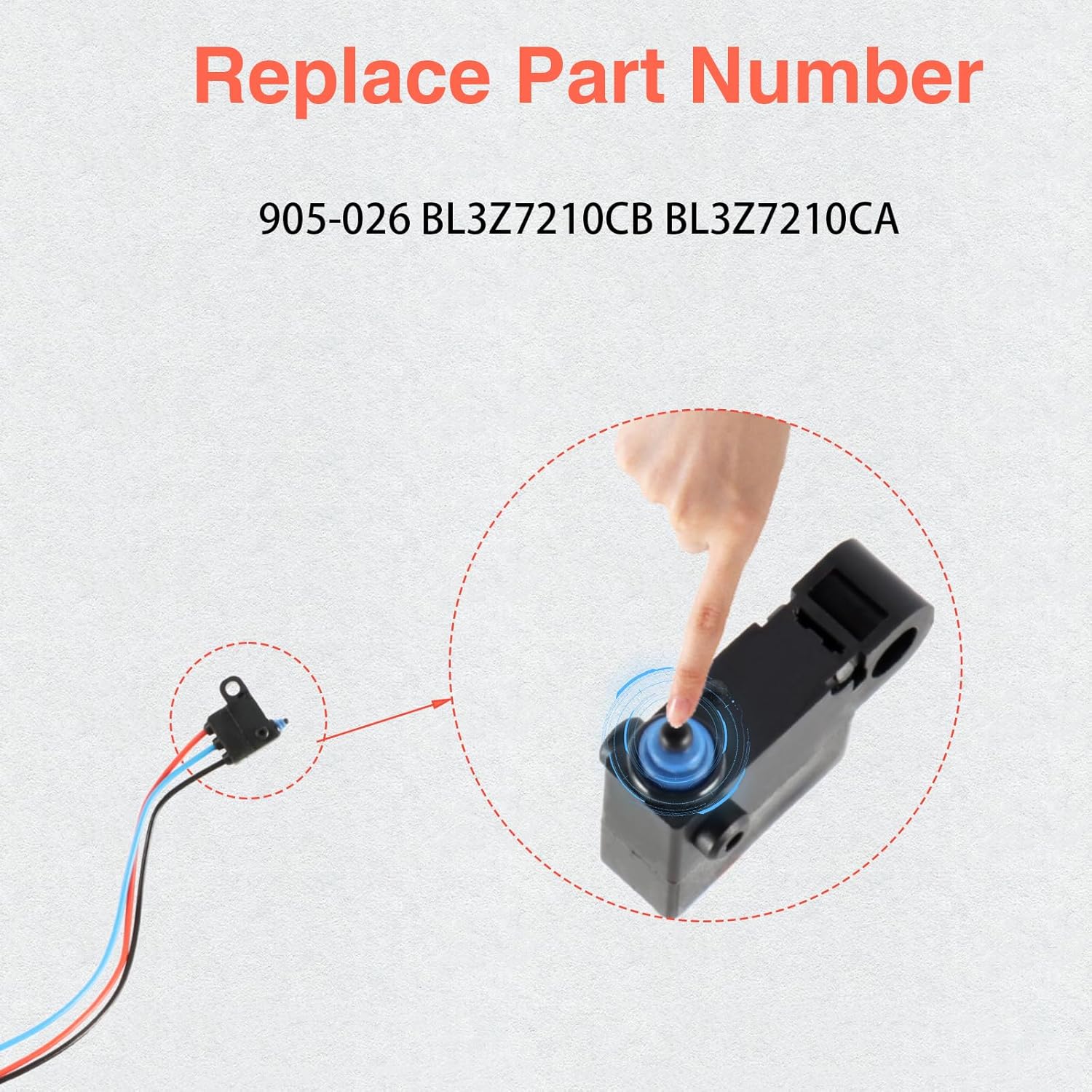 HIMARKLIF Juego de reparación de interruptor de posición de estacionamiento Micro interruptor de cambio compatible con Ford F-150 2011-2014 Ford